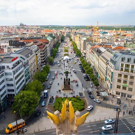 Wenceslas Square Apartment 150 M2 Praga Exterior foto
